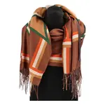 Dámská šála hnědá - Dan Voatoo