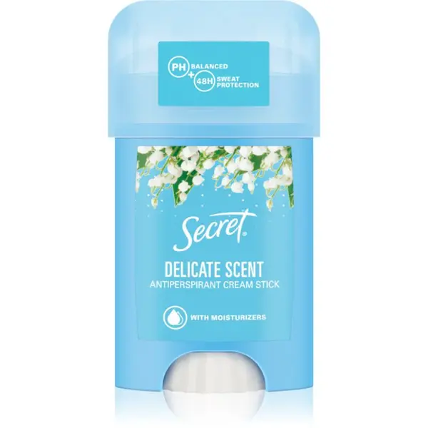 Secret Delicate Antiperspirant Cream Stick krémový antiperspirant pre ženy 40 ml
