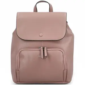 Dámský kožený batoh růžový - Katana Anselm