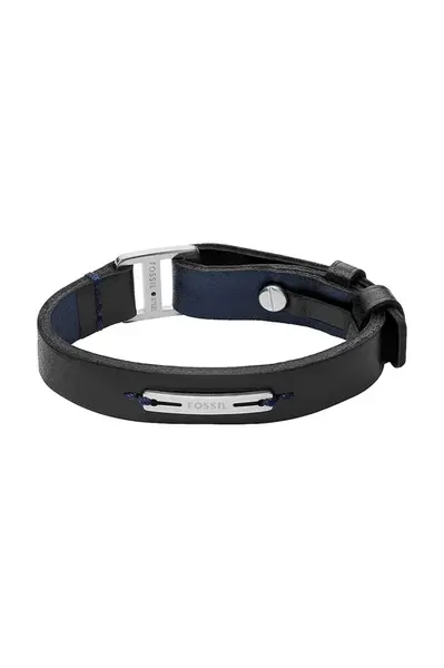 Fossil  náramek pánský kůžený Machine