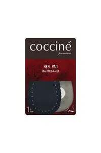 Coccine Latex Leather Heel Black