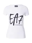 EA7 Emporio Armani Tričko  námornícka modrá / biela