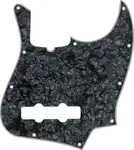 Fender Pickguard Jazz Bass 10-Hole Mount Black Pearl 4-Ply