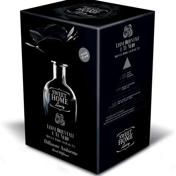 Sweet Home Collection Parfémovaný difuzér Oriental Woods & Black Tea 250 ml