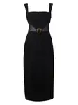Versace Jeans Couture Puzdrové šaty  čierna