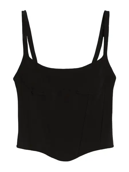 Bershka Top  čierna