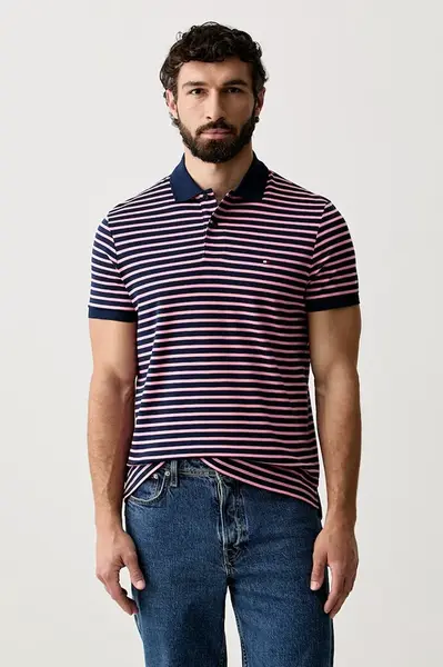 Tommy Hilfiger polo tričko pánske bavlnené
