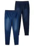 SHEEGO Jeggings  modrá denim
