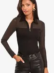 Lipsy Tričko  čierna