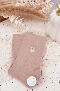 Dámske teplé ponožky s medvedíkom