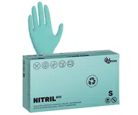 Ekologické nitrilové rukavice Espeon Nitril Bio - 100 ks, zelené, velikost S (100095) + dárek zdarma