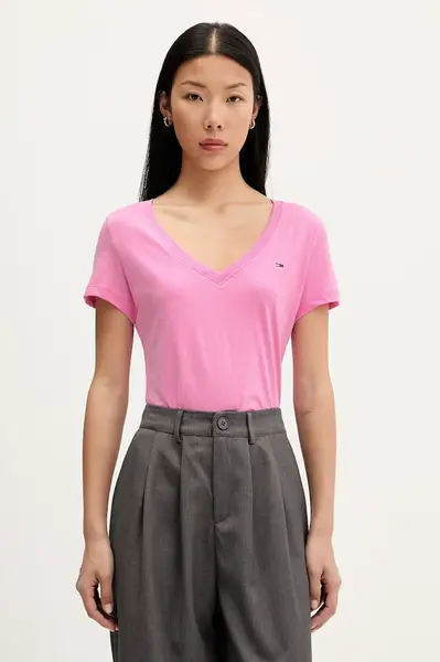 Tommy Jeans tričko dámské bavlněné