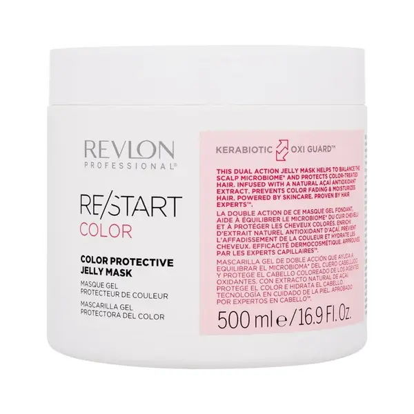 Revlon Professional Gelová maska na barvené vlasy Restart Color (Protective Jelly Mask) 500 ml