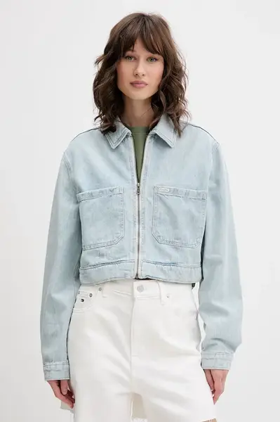 Guess Jeans  přechodová bunda dámská džínová