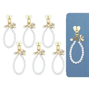 6Pcs Alloy Enamel Charm Pendant Decorations