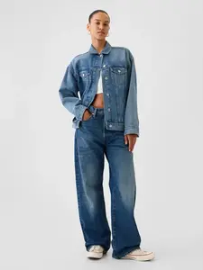 GAP Džíny 90's loose organic - Pánské
