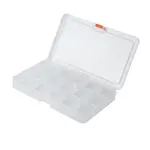 15 Grids Transparent Rectangle Plastic Beads Storage Containers