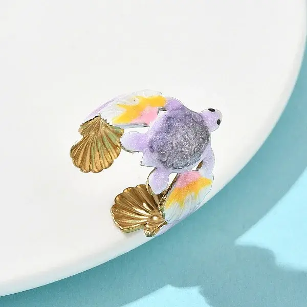 Ocean 304 Stainless Steel Cuff Open Rings