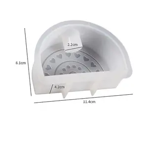 Silicone Candle Holder Mold for Vertical