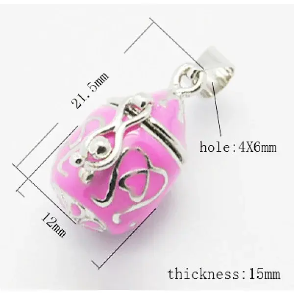 Brass Prayer Box Pendants