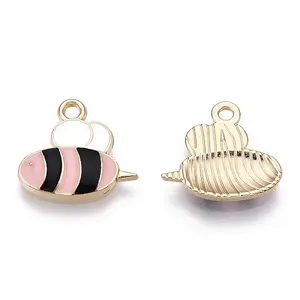 Light Gold Plated Alloy Pendants