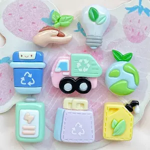 Environmental Protection Series Opaque Resin Cabochons