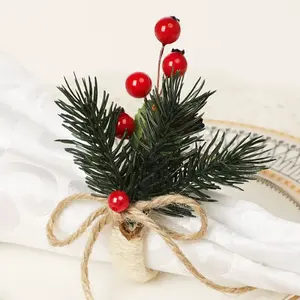 Christmas Plastic Napkin Rings
