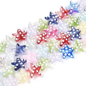 Glass Enamel Beads Strands