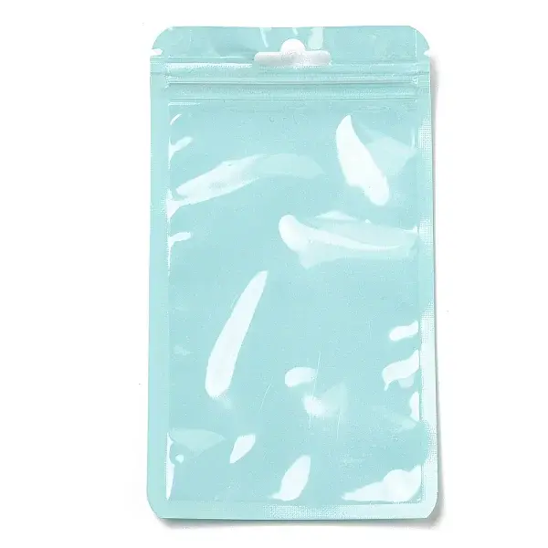 Rectangle Plastic Yin-Yang Resealable Packaging Bags