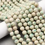 Natural Dyed Marble Beads Strands