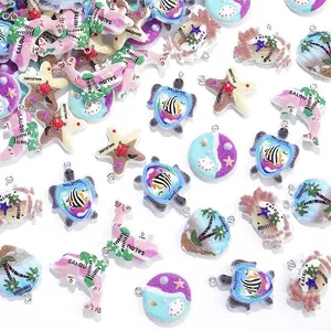 Opaque Resin Pendants