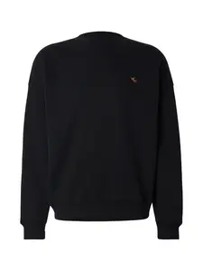 Abercrombie & Fitch Mikina 'ICON ESSENTIAL'  čierna