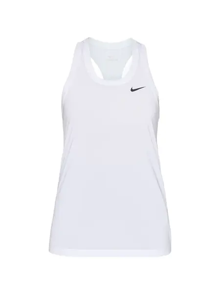 NIKE Športový top  čierna / biela