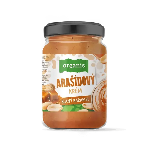 ORGANIS Arašidový krém so slaným karamelom 920 g