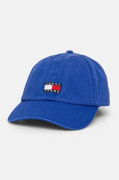 Bavlněná baseballová čepice Tommy Jeans