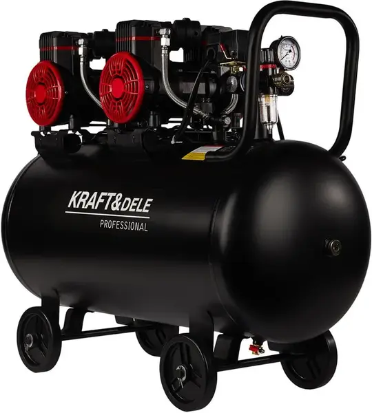 KRAFT&DELE Bezolejový kompresor 100 l, 3000 W KD1392