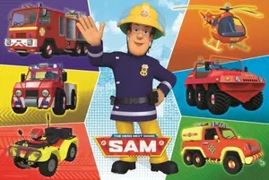 Trefl Puzzle Požárník Sam / 100 dílků
