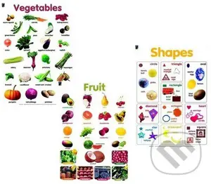 Posters - Set 3 v 1 (Fruit, Vegetable, Shapes)