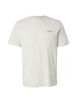 Calvin Klein Tričko 'Logo'  čierna / šedobiela