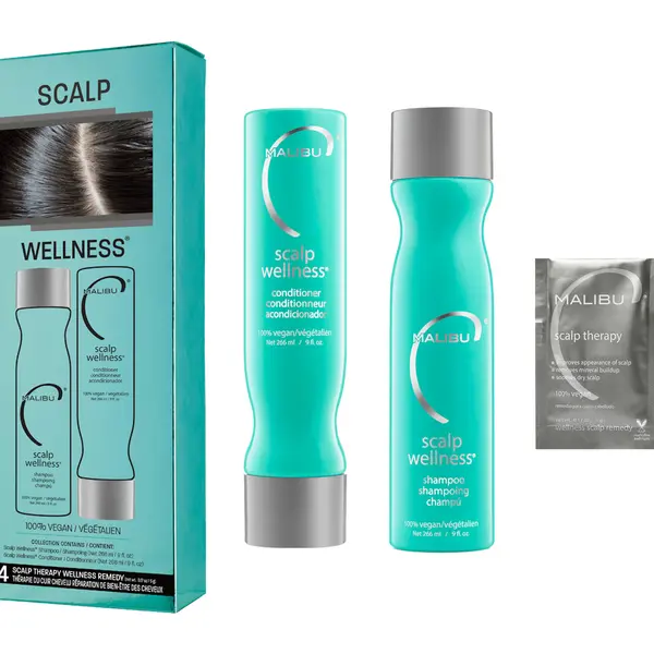 Sada pro zdravou pokožku hlavy Malibu C Scalp Wellness (49618) + dárek zdarma