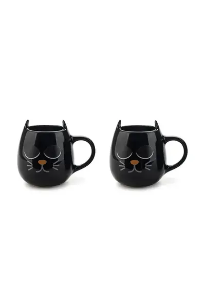 Balvi  Sada hrnků  Wake Cat 8,5 x 10,3 x 7,5 cm 2-pack