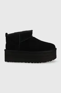 UGG Semišové sněhule UGG W Classic Ultra Mini Platform