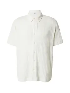 DAN FOX APPAREL Košeľa 'Tino'  biela