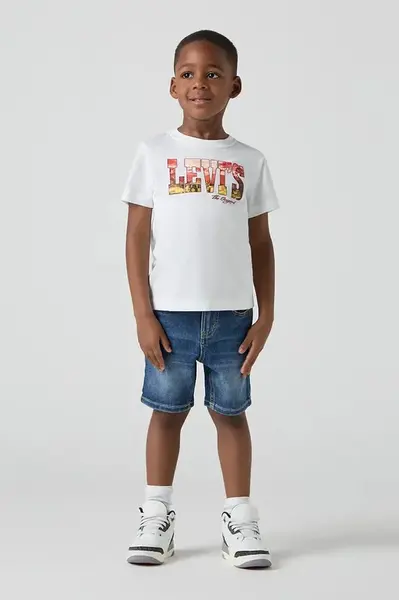 Dětské riflové kraťasy Levi's NEW 511 SLIM FIT DENIM SHORT