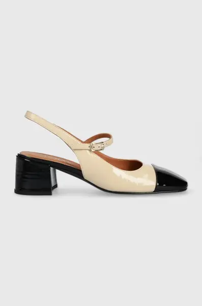 Kožené lodičky Jonak DOUMY VERNIS