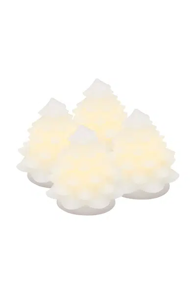 Sada vánočních LED dekorací Sirius Carla Juletra Mini 4-pack bílá barva