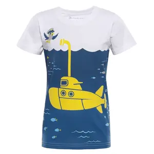 Dětské rychleschnoucí triko alpine pro rejo 2 bílá 116-122