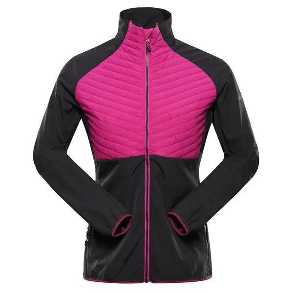 Dámská bunda s merino výplní alpine pro gerla růžová m