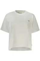 Biele dámske crop tričko