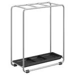 Zack STOJAN NA DEŠTNÍKY, barvy nerez oceli, černá